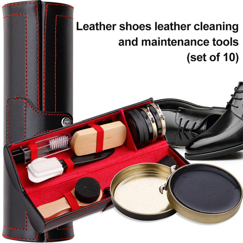 Sneaker Care Clean - Zestaw do pielęgnacji skórzanych butów, szczotka,
