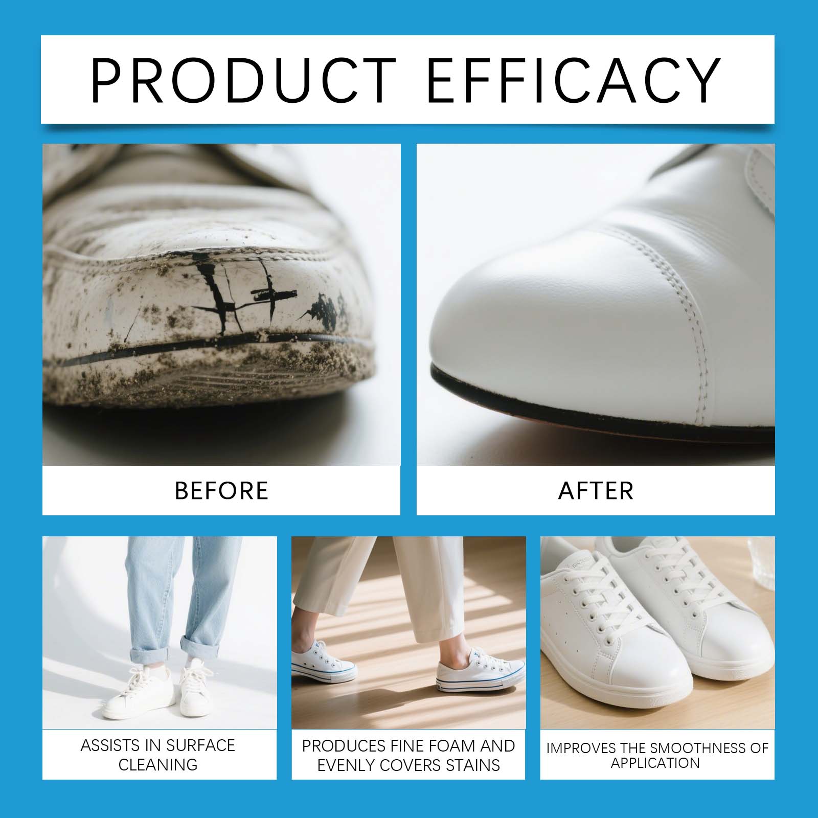Krem do czyszczenia białych bu – Sneaker Care Clean recenzja i cena