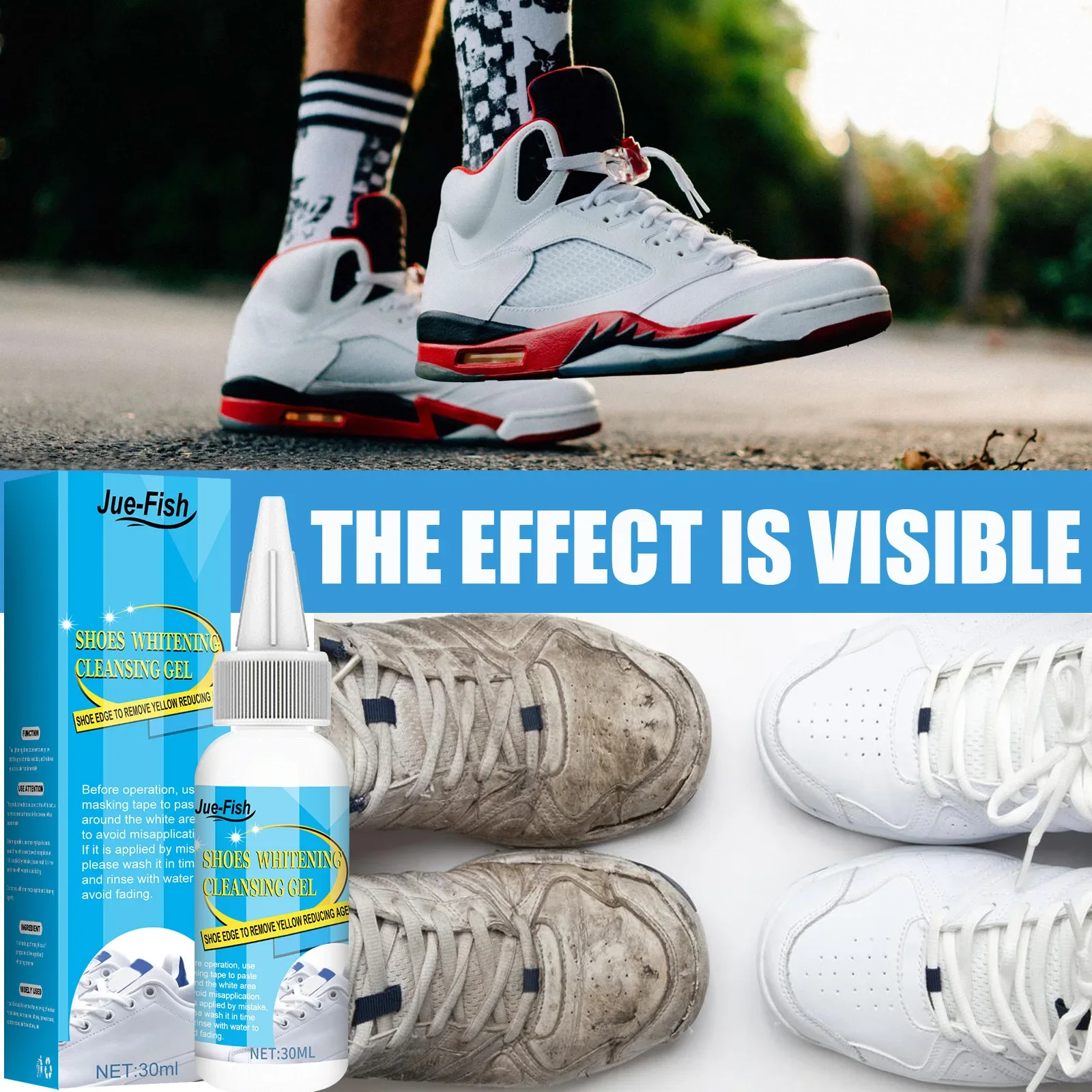 Białe buty żel oczyszczający p – Sneaker Care Kit recenzja i cena